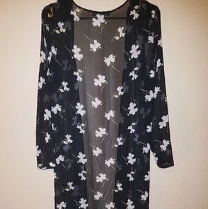 Long sleeve Floral print kimono cardigan🌼🔥🔥